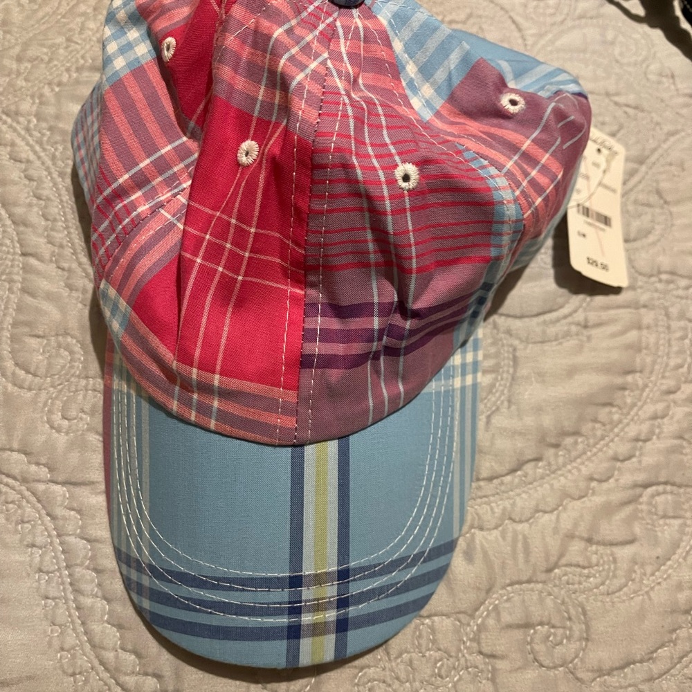 Brooks brothers plaid cap